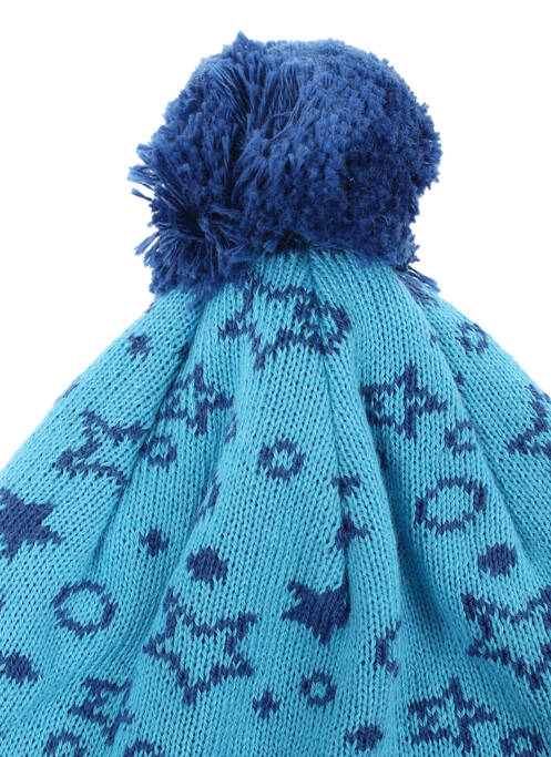 Bonnet imprimé fantaisie bleu MAXIMO garcon