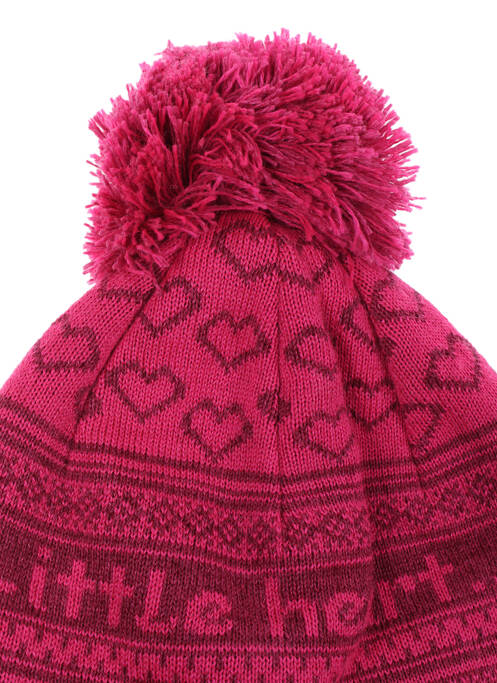 Bonnet empiècements rose MAXIMO fille