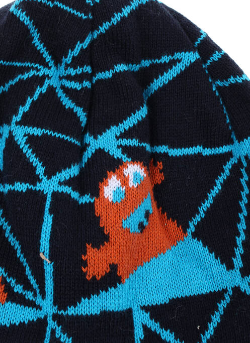 Bonnet imprimé fantaisie bleu MAXIMO garcon