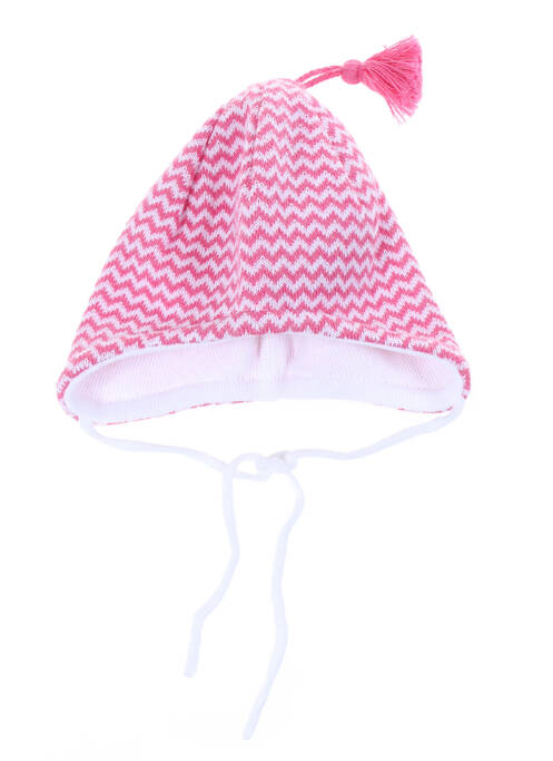 Bonnet empiècements rose MAXIMO fille