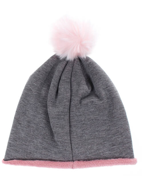 Bonnet empiècements gris MAXIMO fille