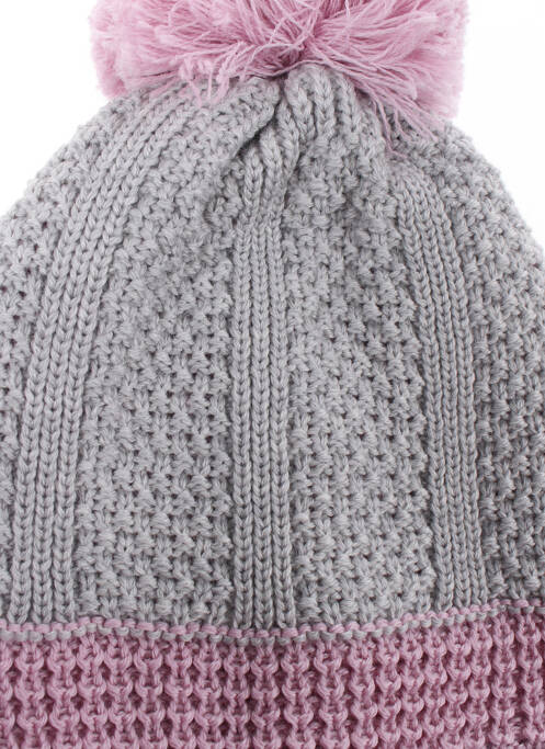Bonnet empiècements gris MAXIMO fille