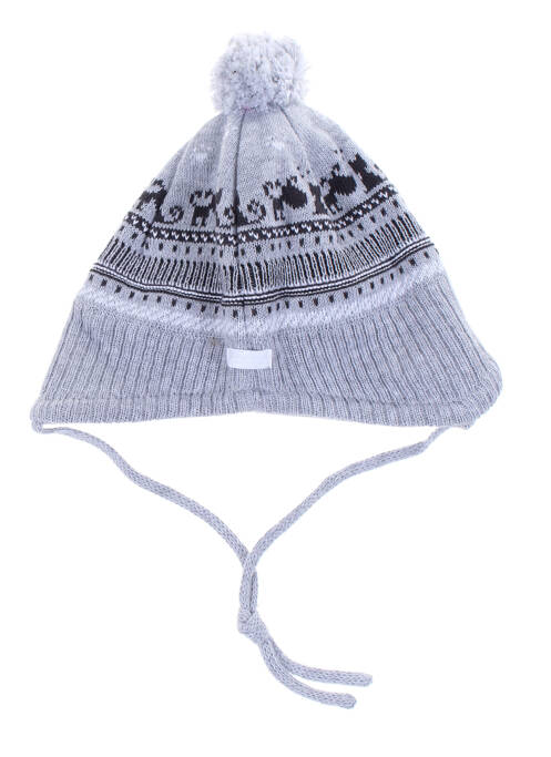 Bonnet gris MAXIMO pour enfant