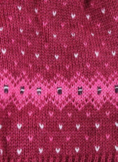 Bonnet rose MAXIMO pour fille