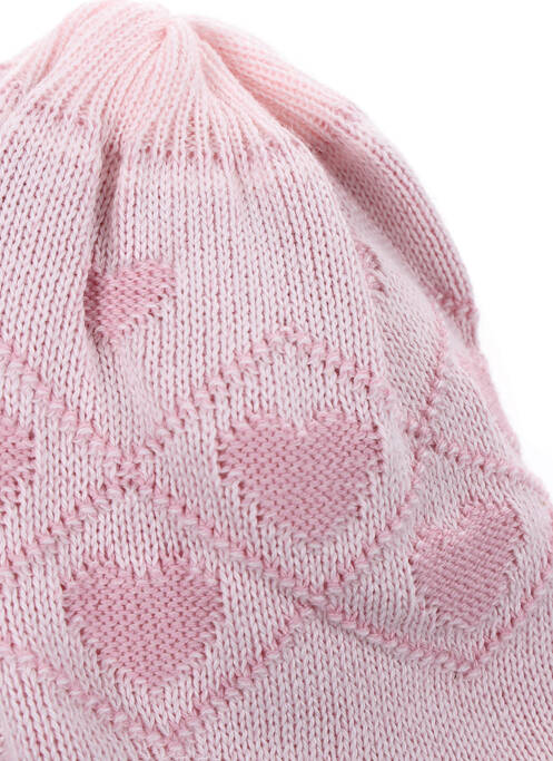 Bonnet rose MAXIMO pour fille