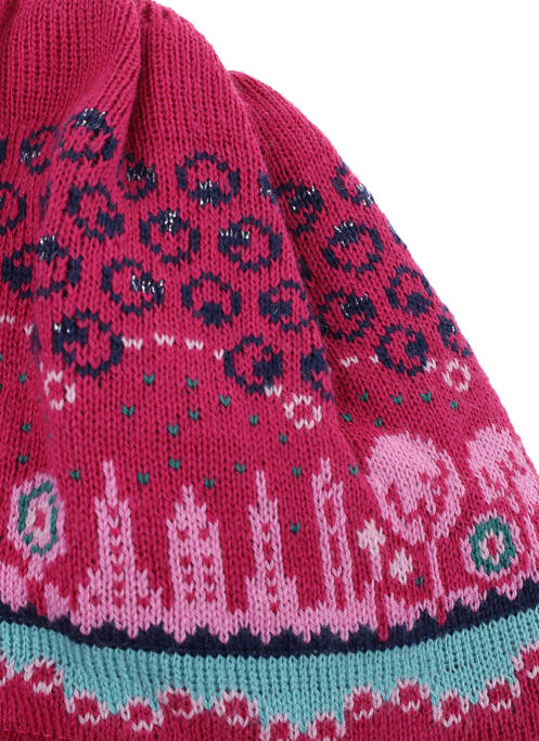 Bonnet rose MAXIMO pour fille