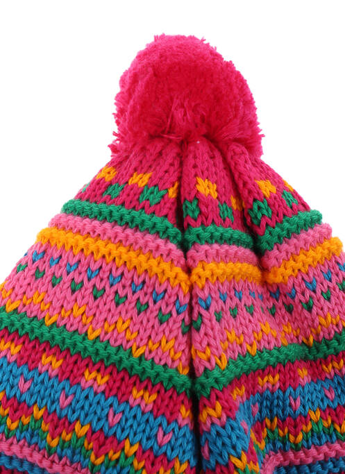 Bonnet rose MAXIMO pour fille