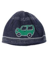 Bonnet imprimé fantaisie bleu MAXIMO garcon