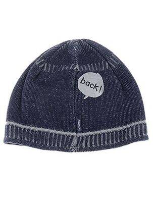 Bonnet imprimé fantaisie bleu MAXIMO garçon