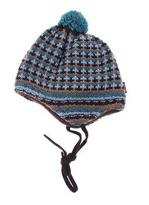 Bonnet imprimé fantaisie bleu MAXIMO garçon