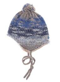 Bonnet imprimé fantaisie bleu MAXIMO garcon