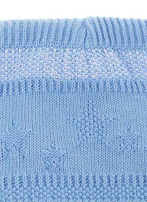 Bonnet imprimé fantaisie bleu MAXIMO garçon