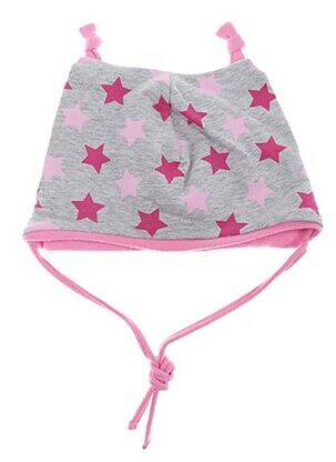 Bonnet imprimé fantaisie rose MAXIMO fille