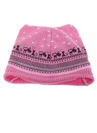 Bonnet fermeture liens à nouer rose MAXIMO fille