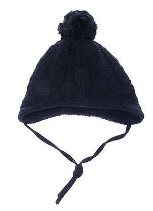 Bonnet empiècements bleu MAXIMO enfant