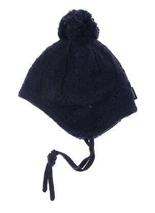 Bonnet empiècements bleu MAXIMO enfant