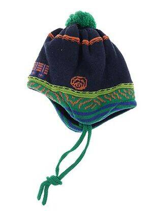 Bonnet imprimé fantaisie bleu MAXIMO garçon