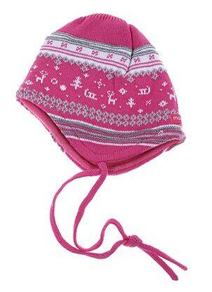 Bonnet imprimé fantaisie rose MAXIMO fille