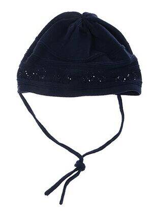 Bonnet maille fine bleu MAXIMO enfant