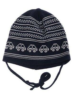 Bonnet imprimé fantaisie bleu PUSBLU garçon