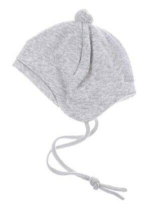 Bonnet empiècements gris MAXIMO enfant