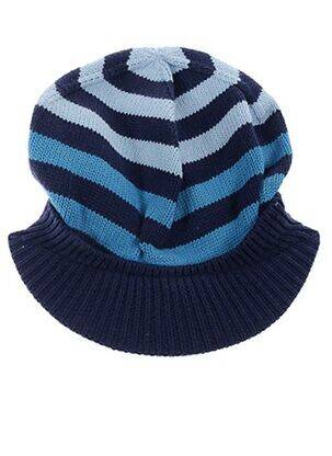 Bonnet imprimé fantaisie bleu MAXIMO garçon