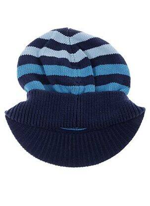 Bonnet imprimé fantaisie bleu MAXIMO garçon