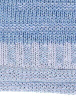 Bonnet imprimé fantaisie bleu MAXIMO garçon