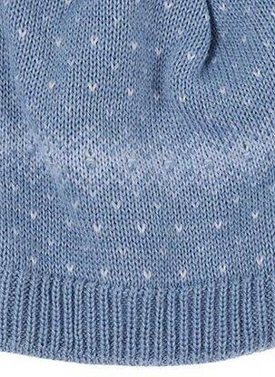 Chapeau maille fine bleu MAXIMO garçon