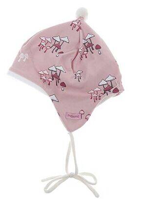 Bonnet imprimé fantaisie rose MAXIMO fille