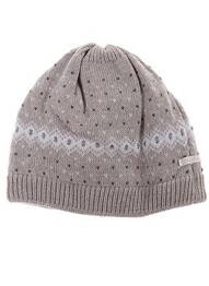 Bonnet finition bords-côtes beige MAXIMO enfant