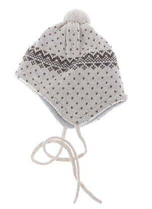 Bonnet empiècements beige MAXIMO enfant