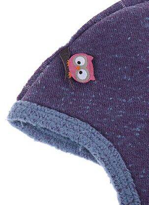 Bonnet empiècements bleu MAXIMO enfant
