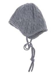 Bonnet fermeture liens à nouer gris MAXIMO enfant