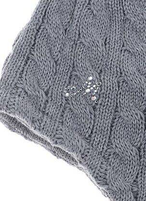 Bonnet maille fine gris MAXIMO enfant