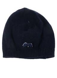 Bonnet empiècements bleu MAXIMO fille