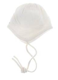Bonnet fermeture liens à nouer beige MAXIMO enfant