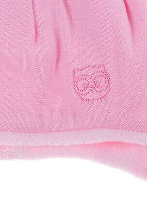 Bonnet fermeture liens à nouer rose MAXIMO fille