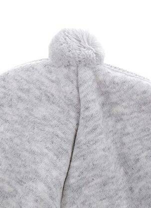 Bonnet empiècements gris MAXIMO enfant