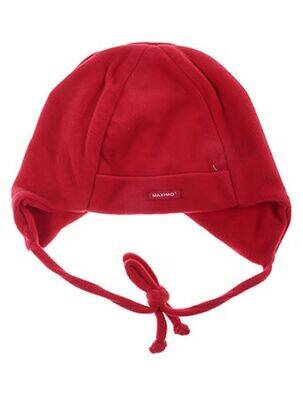 Bonnet empiècements rouge MAXIMO enfant