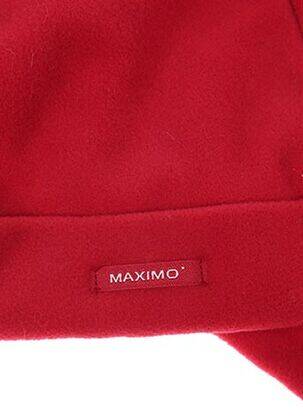 Bonnet empiècements rouge MAXIMO enfant