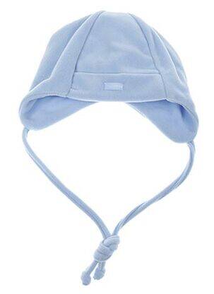 Bonnet empiècements bleu MAXIMO enfant