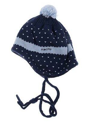 Bonnet imprimé fantaisie bleu MAXIMO garçon
