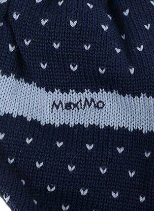 Bonnet imprimé fantaisie bleu MAXIMO garçon