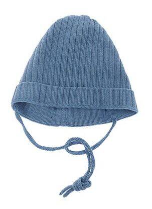 Bonnet empiècements bleu MAXIMO enfant