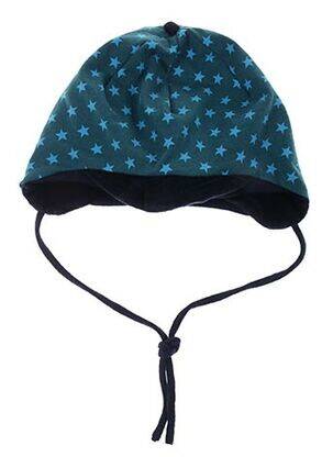 Bonnet empiècements bleu MAXIMO enfant