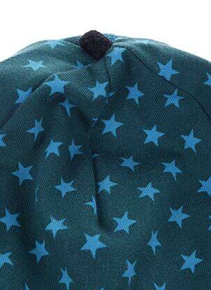 Bonnet empiècements bleu MAXIMO enfant