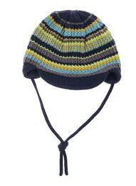 Bonnet fermeture liens à nouer vert MAXIMO enfant