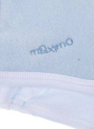 Bonnet tissage polaire bleu MAXIMO garçon