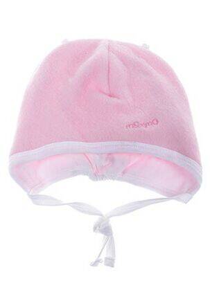 Bonnet fermeture liens à nouer rose MAXIMO fille